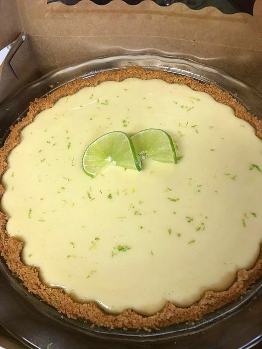 Pie with Key Lime