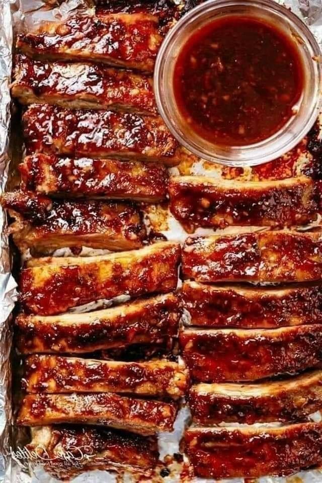 Sticky Oven-Baked BBQ Ribs