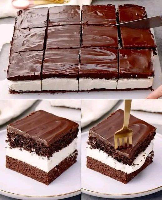 CAKE WITH CHOCOLATE