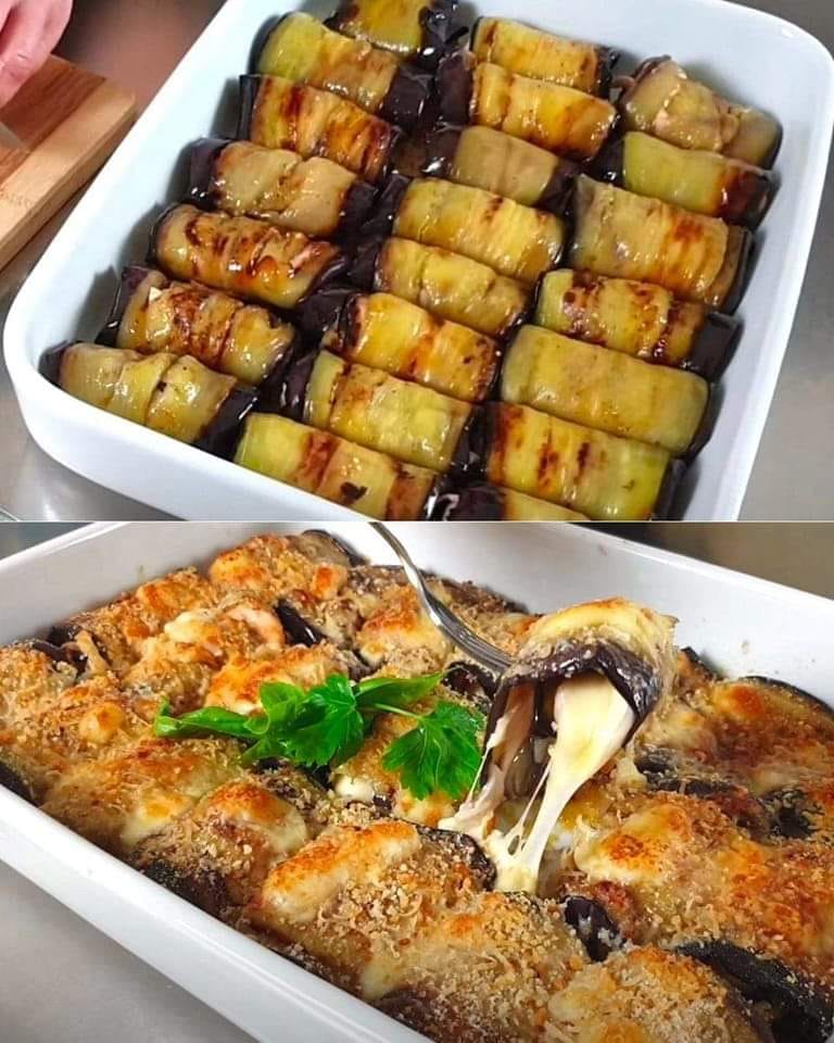 Rolls packed with eggplant: a delectable idea for a special meal