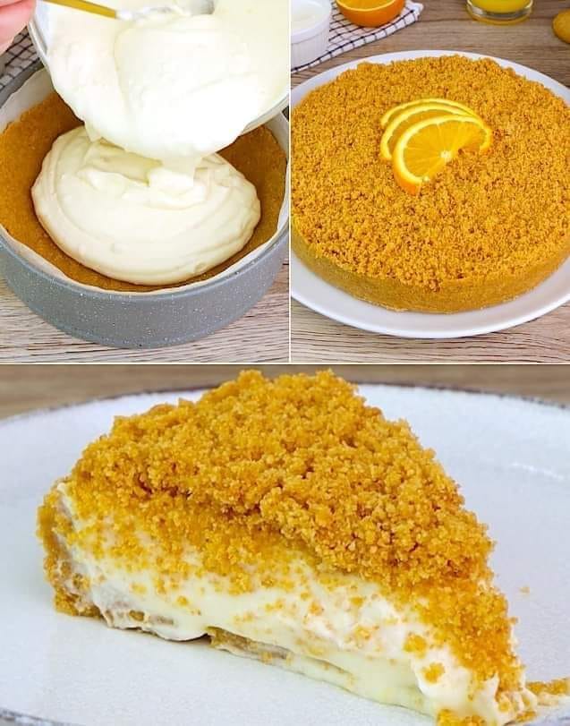 CRUMBLED ORANGE CAKE