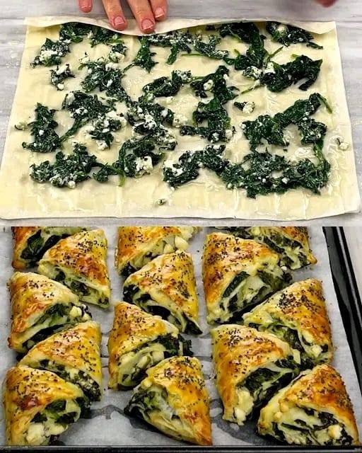 Tasty spanakopita