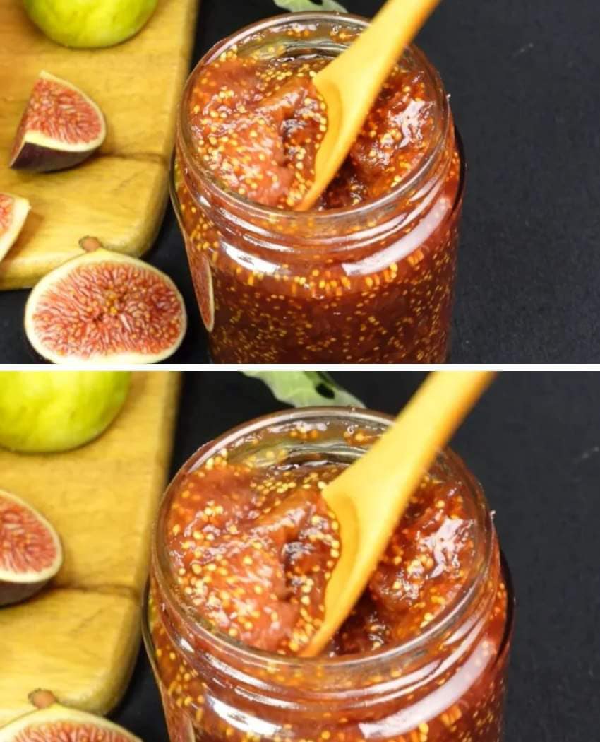 Grandmother’s recipe for fig jam