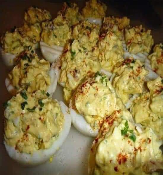 Recipe for Loaded Deviled Eggs