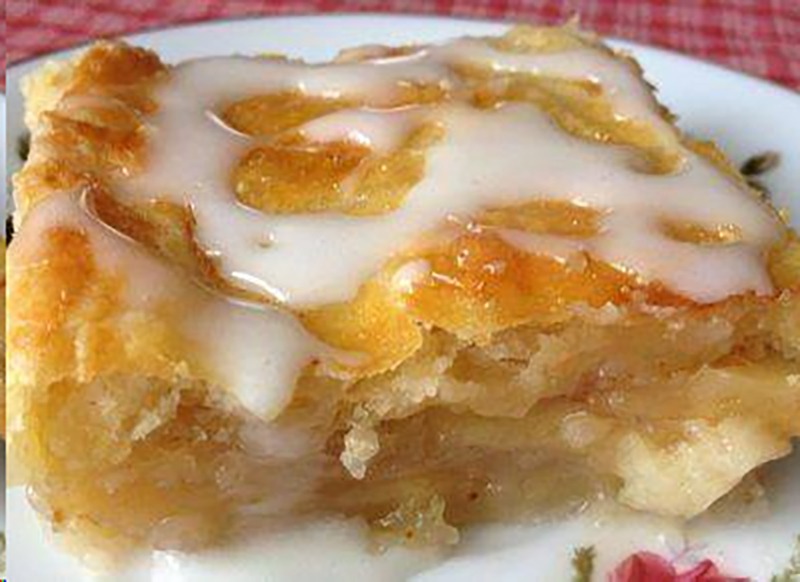 Apple Pie Bars with Flaky Crust