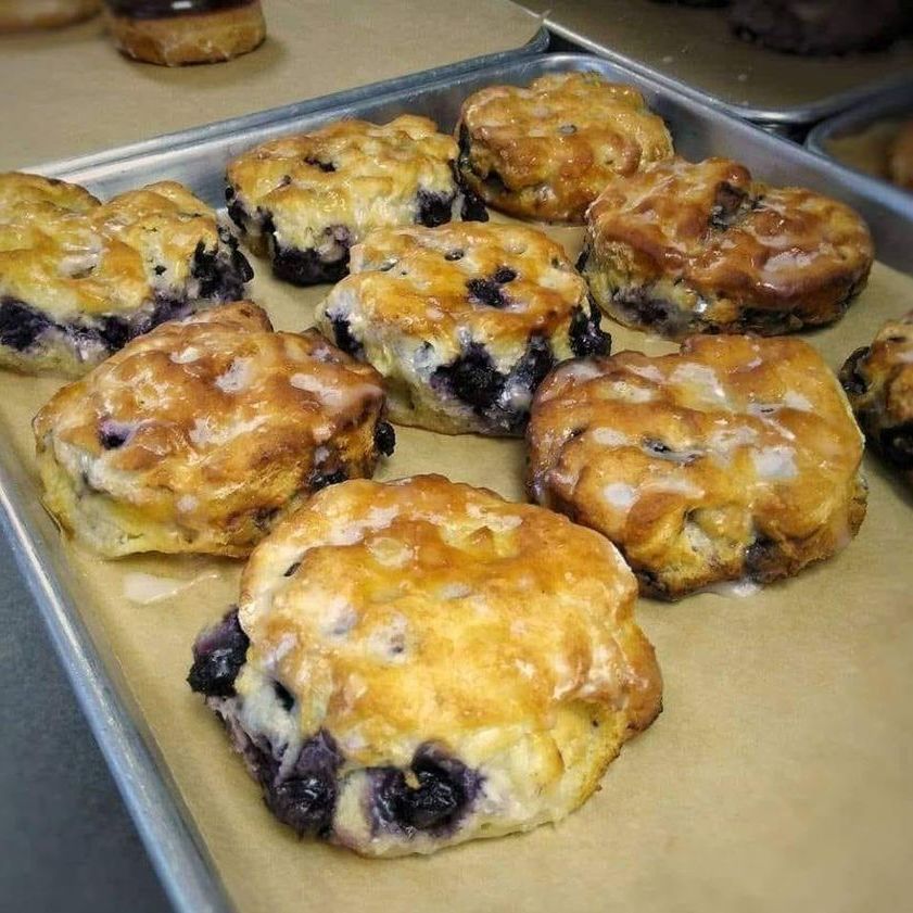 Biscuits with Blueberries