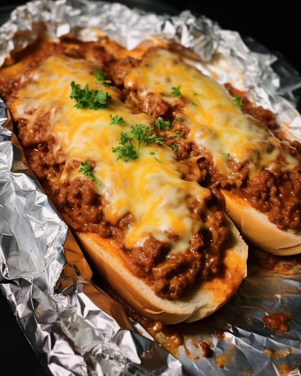 Garlic Bread Sloppy Joes