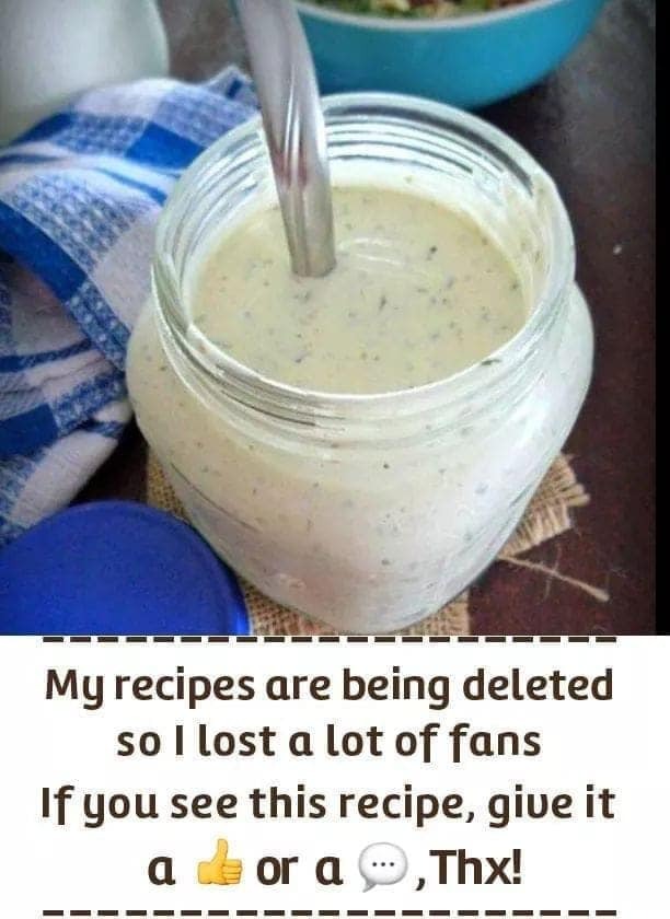 The Most Delicious Homemade Ranch