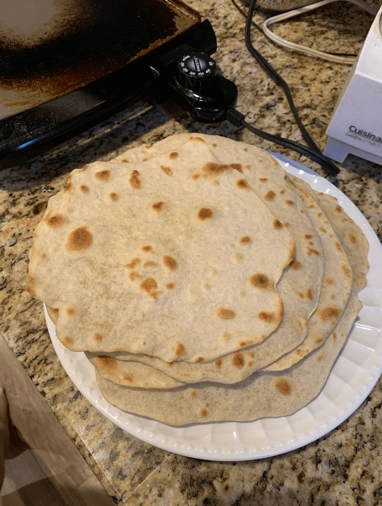 Best Homemade Flour Tortillas Ever