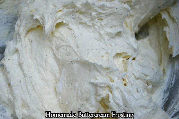 Buttercream Frosting Made From Scratch