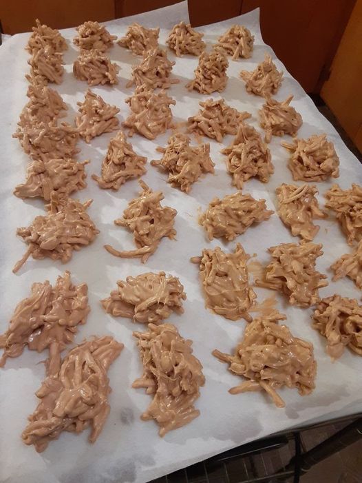 Peanut Butter Haystacks Without Baking