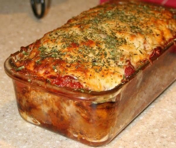 GLUTEN-FREE PARMESAN MEATLOAF