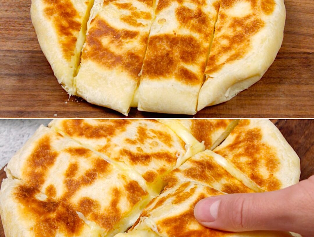 Pan-Fried Keto Cheesy Focaccia