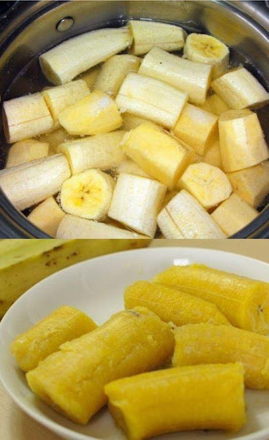 Before going to bed, boil the bananas and drink the liquid; you will be amazed by your sleep!