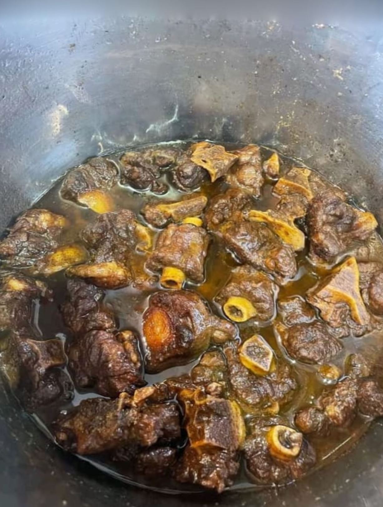 oxtails in the southern style