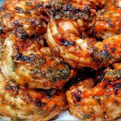 Grilled Marinated Shrimp