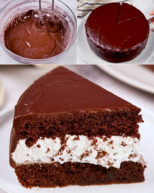 Delice cake is a decadent chocolate treat.