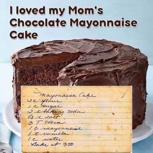 HomeEasy Chocolate Mayonnaise Cake