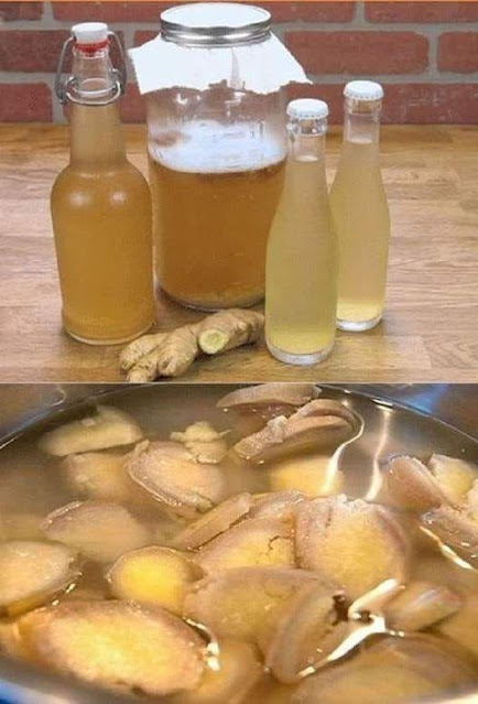 Ginger Water: The healthiest drink for losing belly fat, neck fat, arm fat, back fat, and thigh fat!