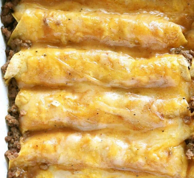 Beef Enchiladas Tex-Mex