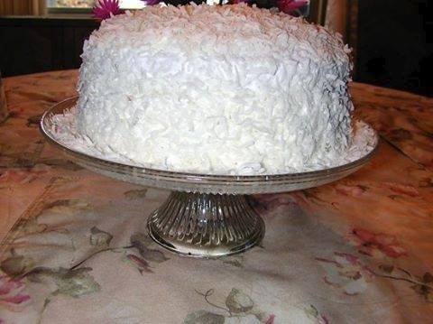 Coconut Cake from Scratch