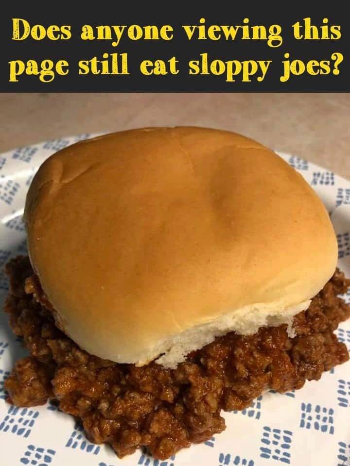 SLOPPY JOES MADE AT HOME