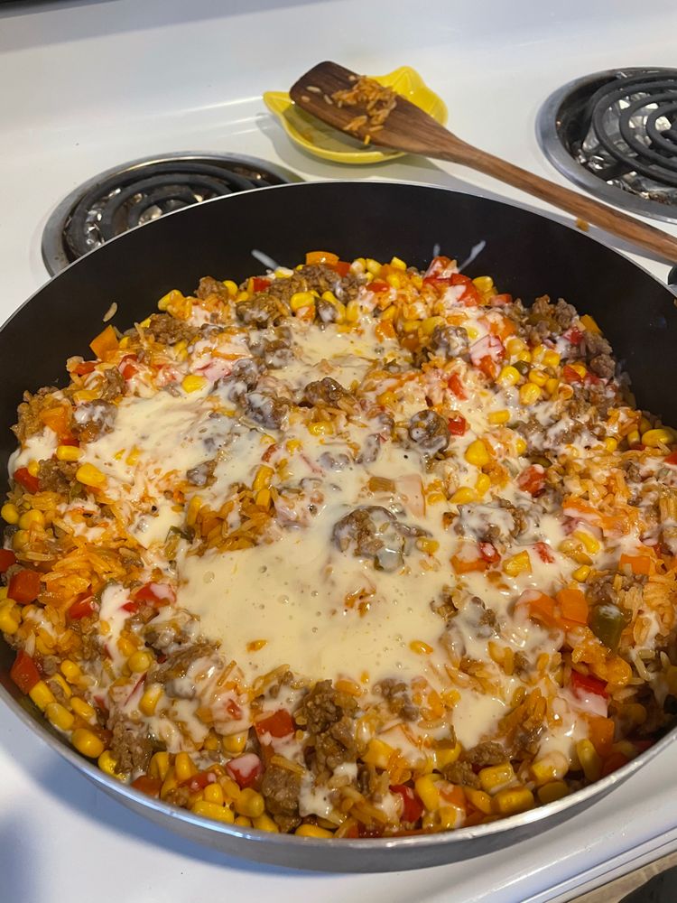 Casserole with Stuffed Peppers