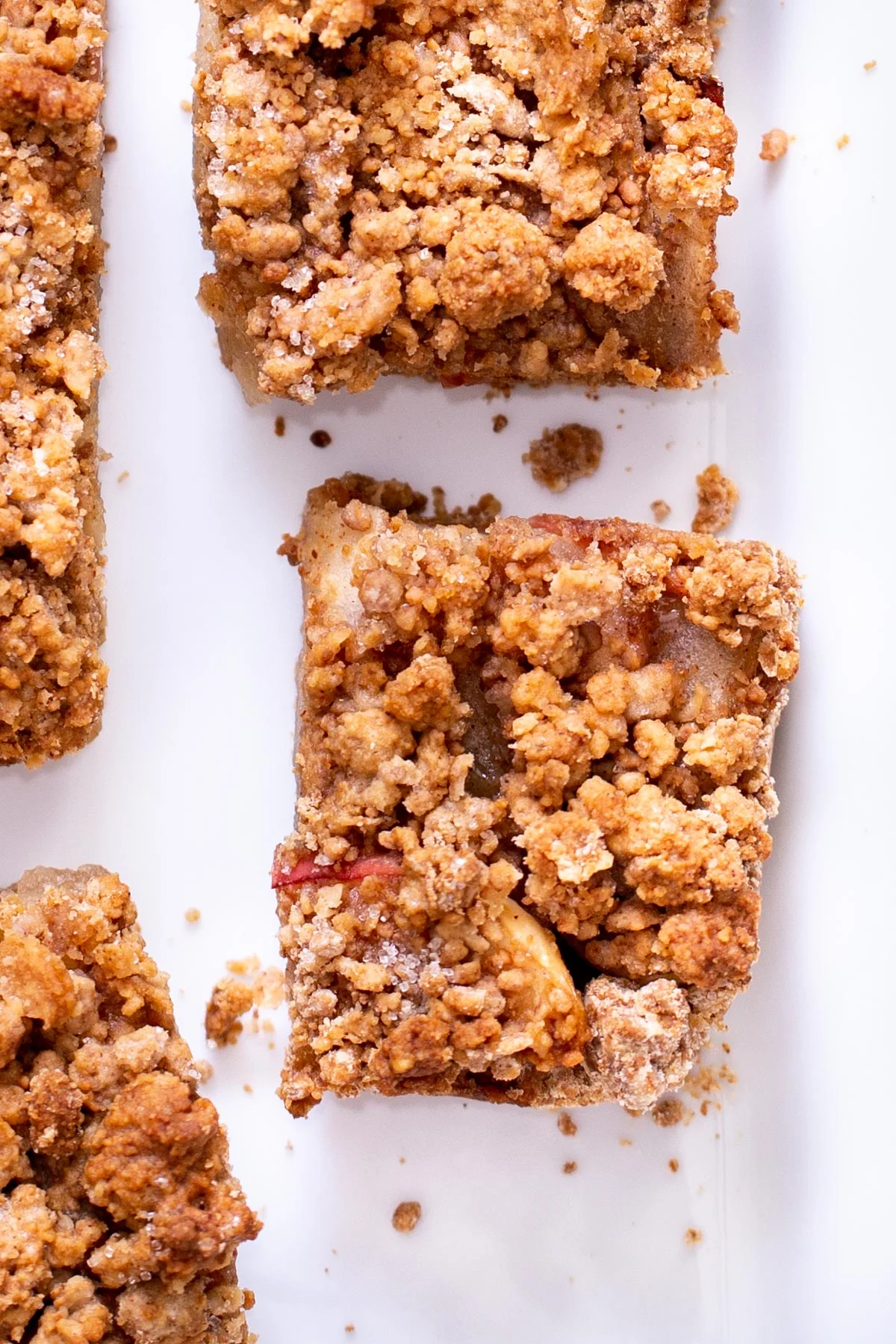 Apple Pie Bars with a Vegan Twist