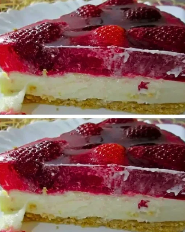 Strawberry Tart with Mirrored Glaze