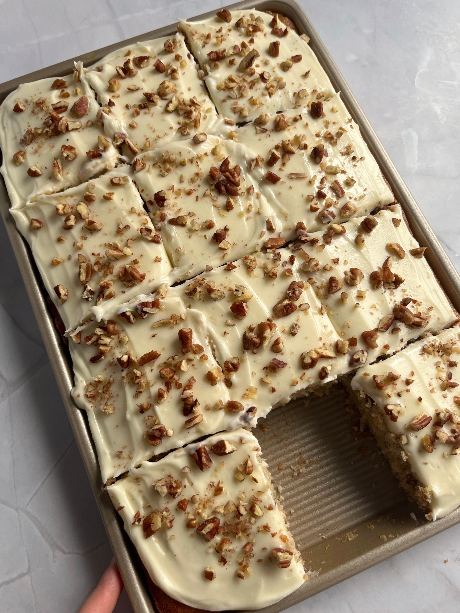 Sheet Hummingbird Cake