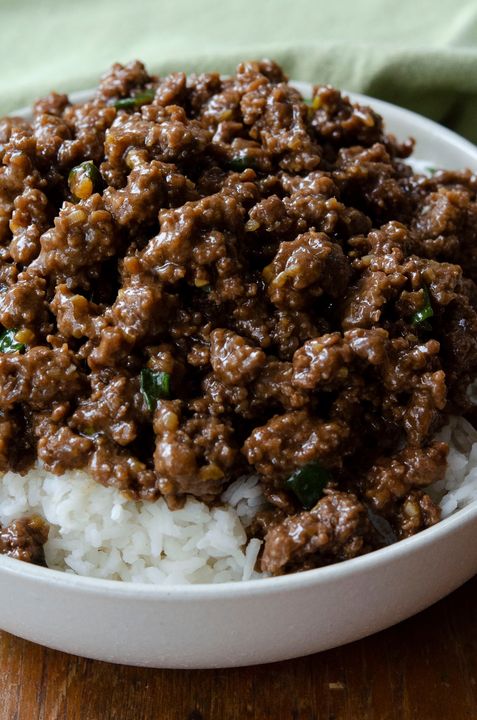 Ground Mongolian Beef