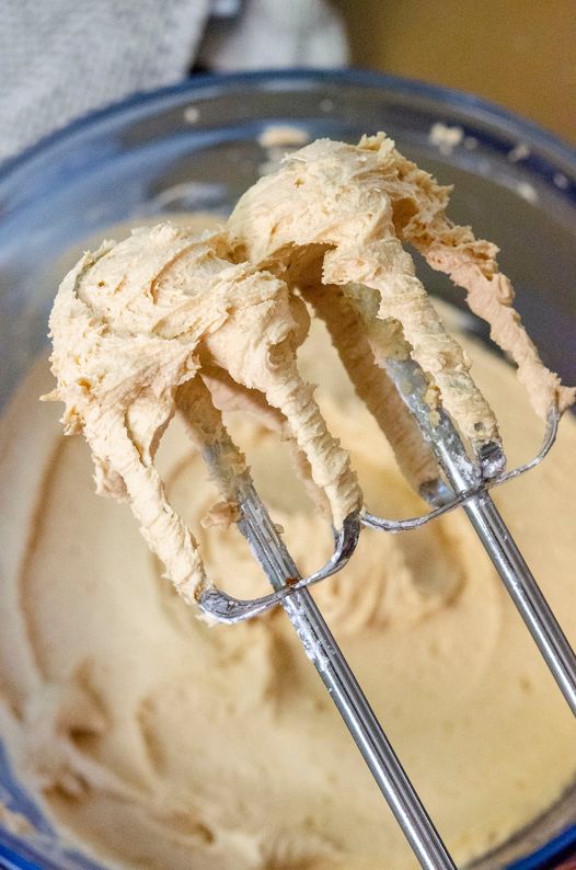 Frosting made with peanut butter