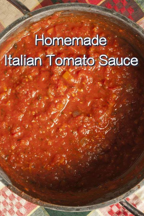 Homemade Italian Tomato Sauce in Minutes