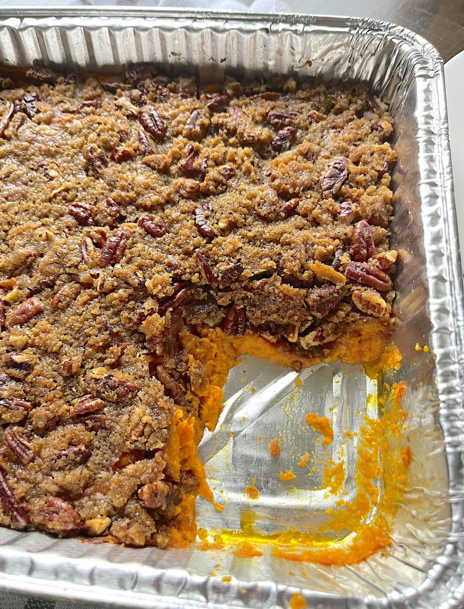 Casserole with Sweet Potatoes from the South