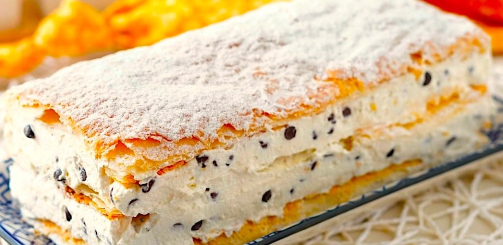 Millefeuille with Ricotta: a crumbly and exquisite dessert recipe