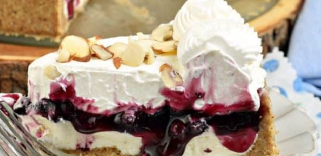  No-Bake Blueberry Cheesecake