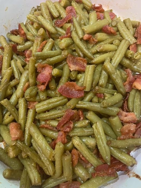 Green Beans with a Smothering