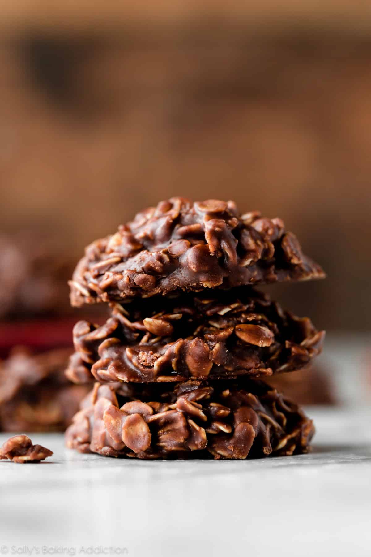 No-Bake Chocolate Peanut Butter Cookies