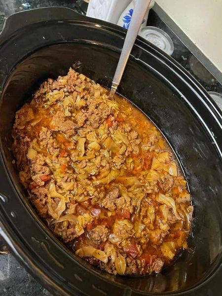 Soup with Meaty Cabbage