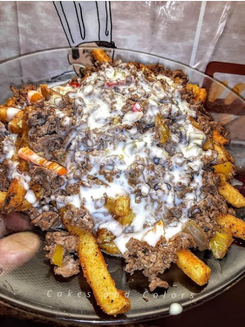 CHEESY PHILLY STEAK FRIES