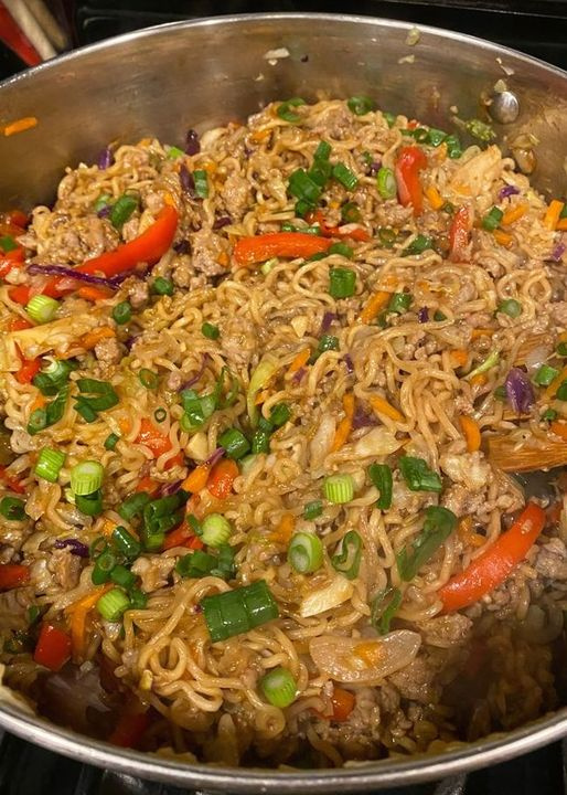 Egg Roll Ramen Skillet: The Perfect Combo