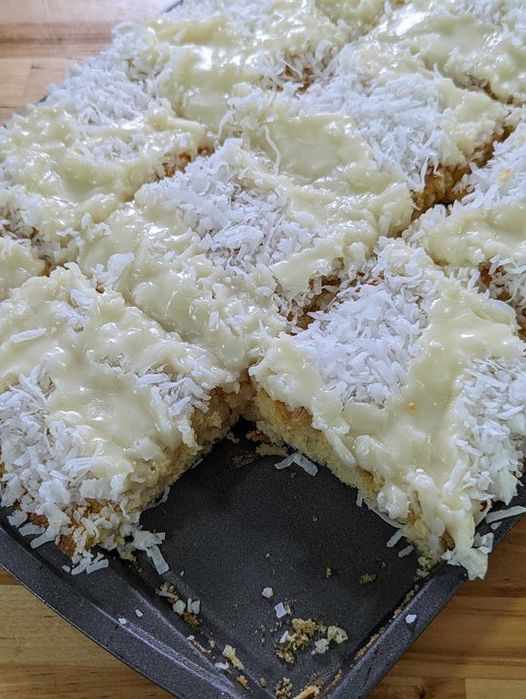 Coconut White Texas Sheet Cake