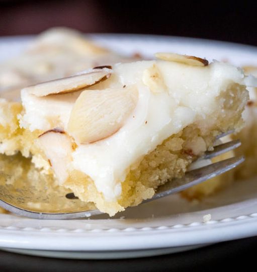 Indulge in the Delightful White Texas Almond Sheet Cake