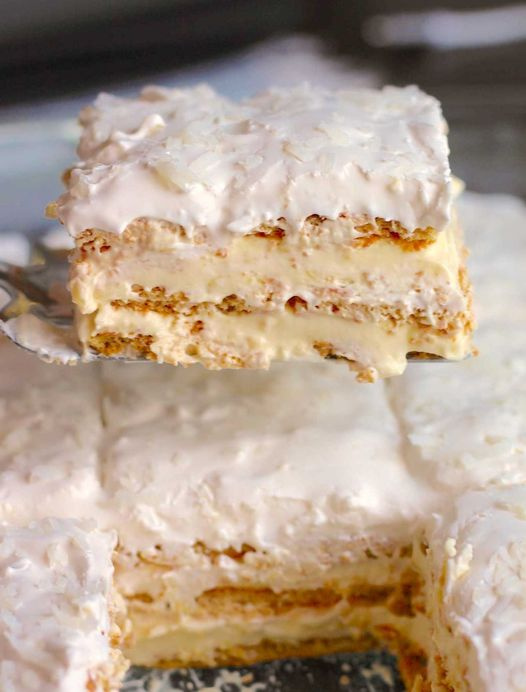 Coconut Icebox Cake