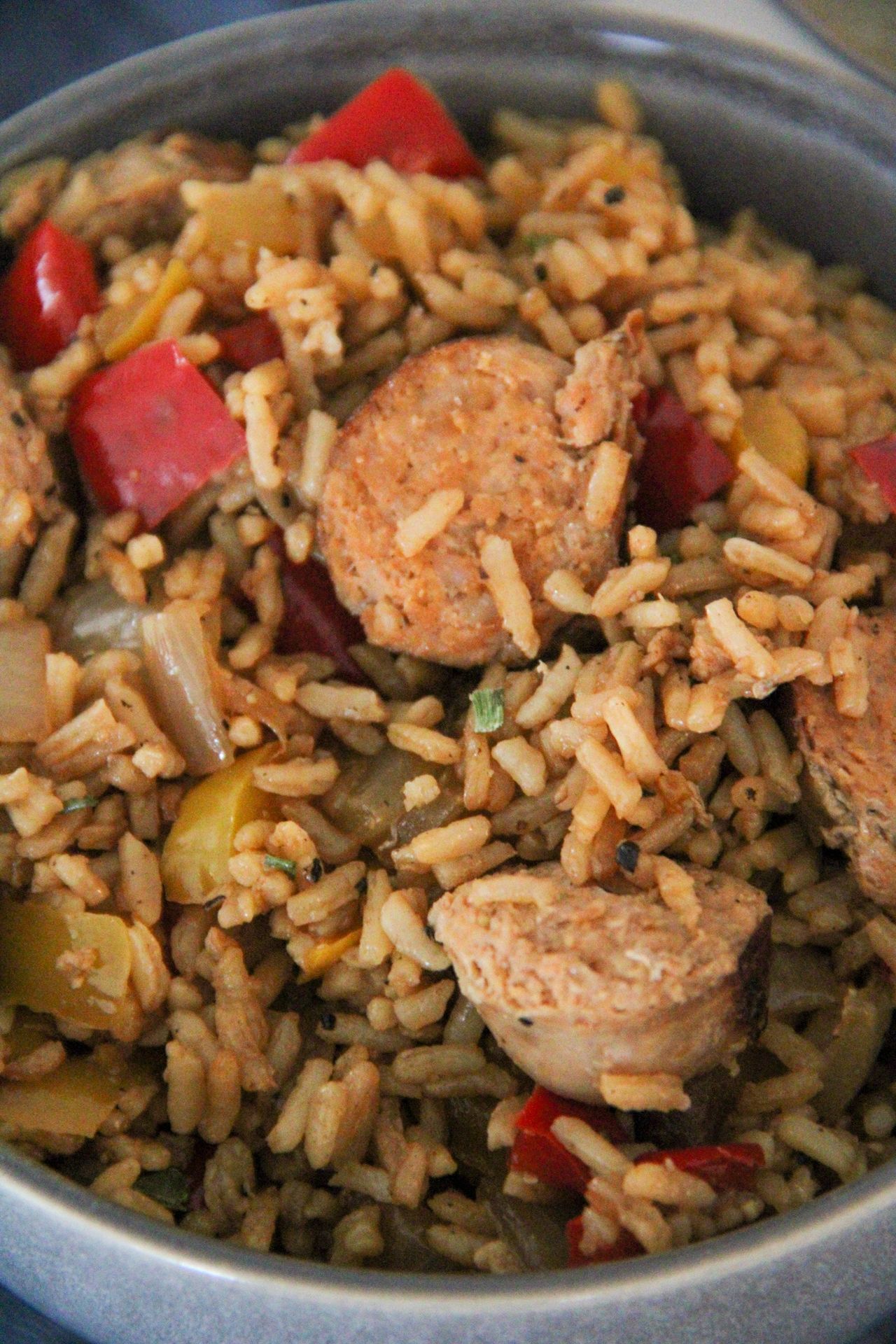 Sausage and Rice Skillet Recipe