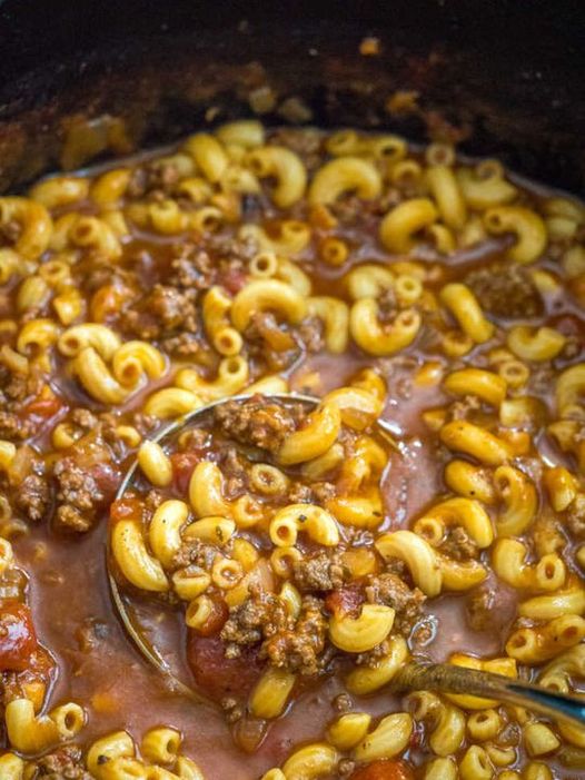 Beef Macaroni Soup – A Classic Comfort