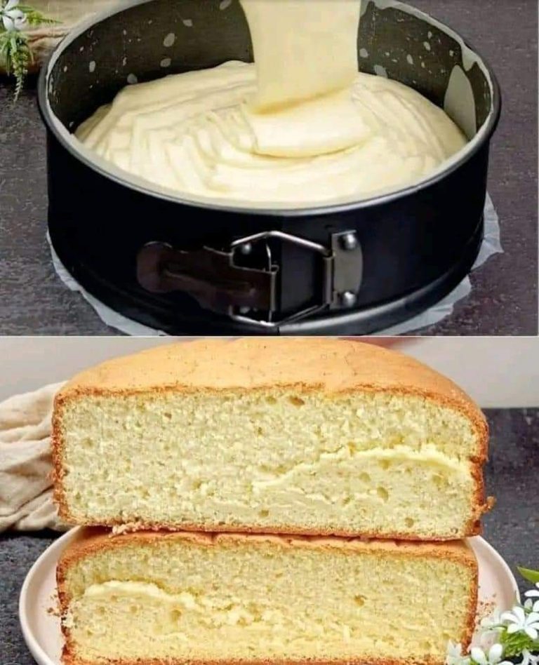 Easy and Delicious 3-Ingredient Cake Recipe