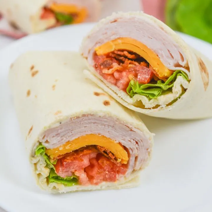 Delicious and Easy Turkey and Ranch Club Wraps