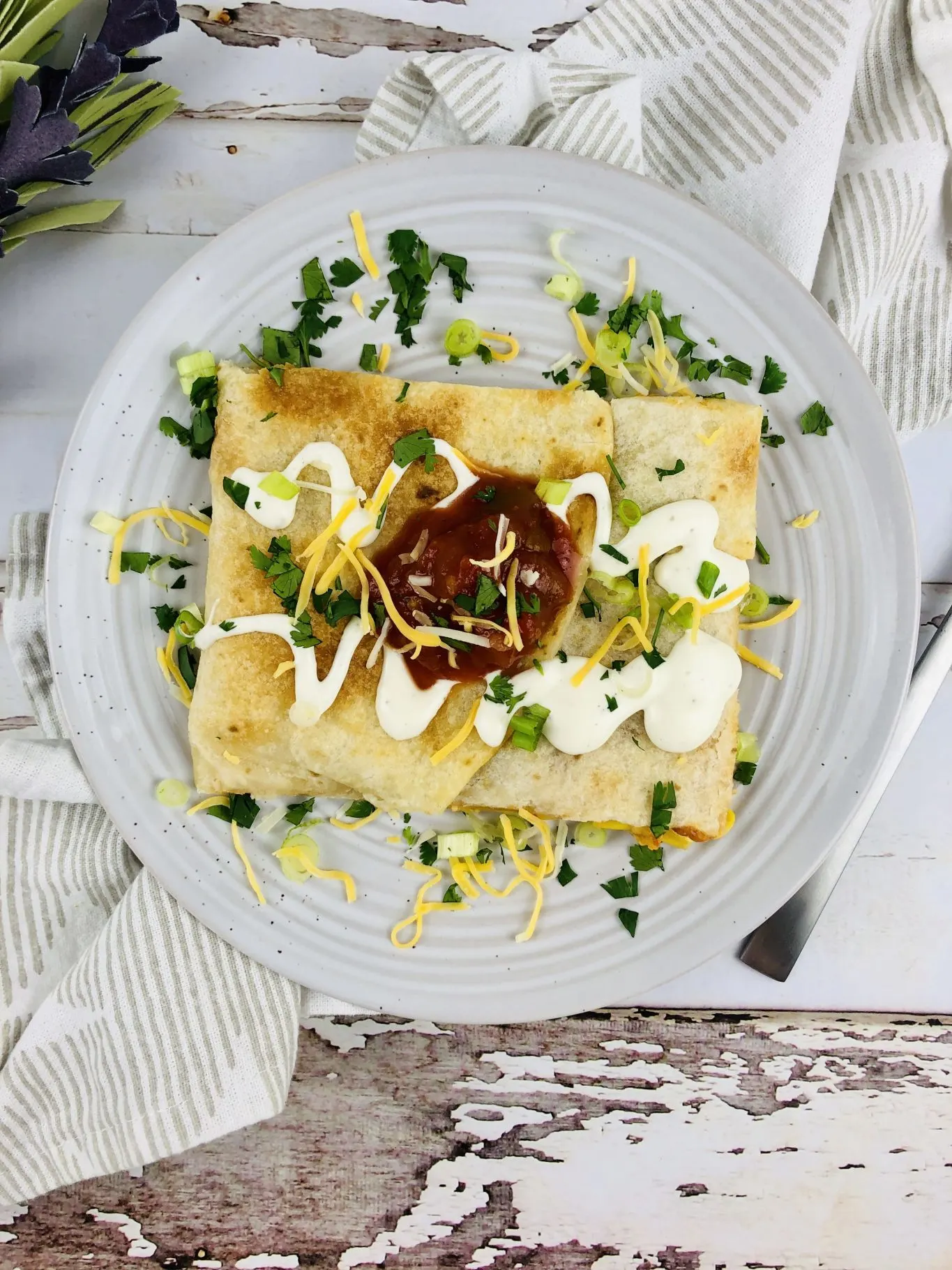 Quesadilla on a Sheet Pan