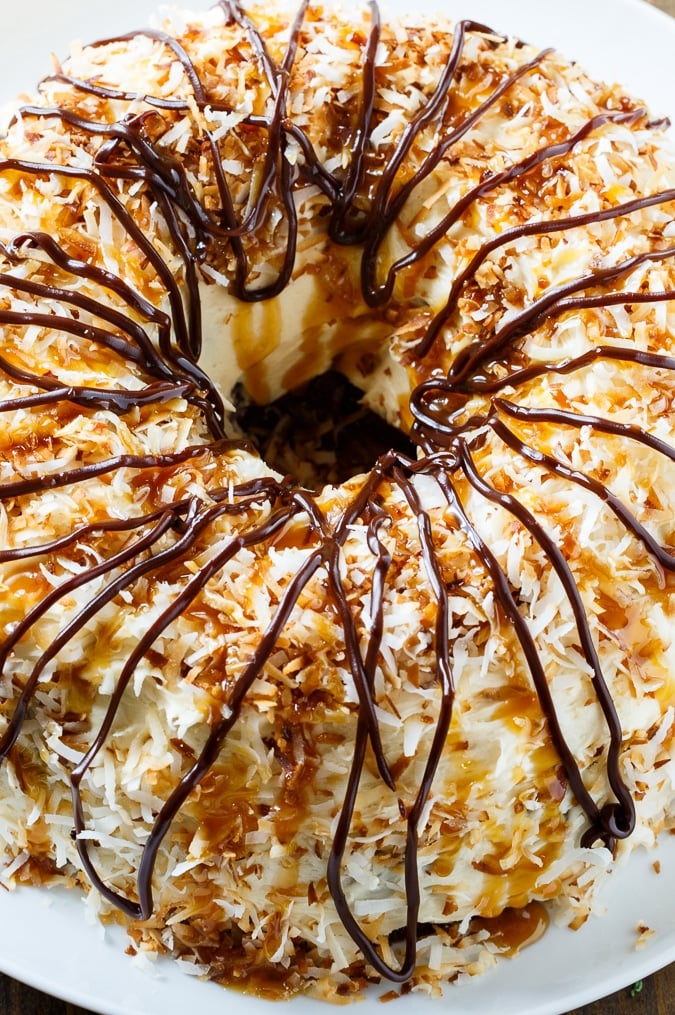 Bundt Cake with Samoas